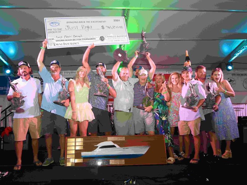 Just Right Wins The 20th Annual Virginia Beach Billfish Tournament