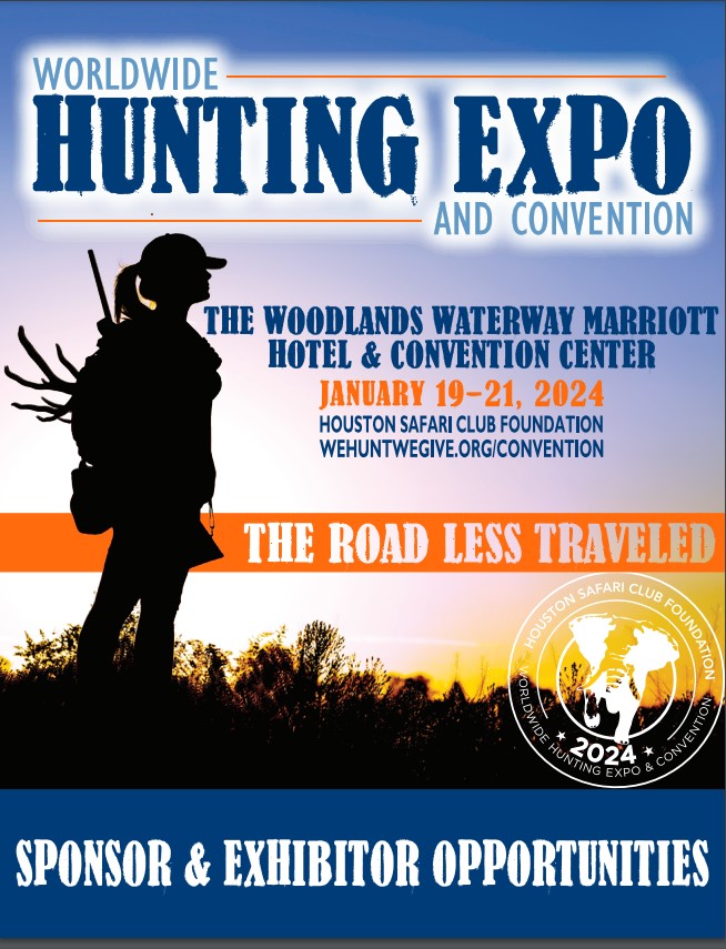 Houston Safari Club Foundation Announces 2024 Worldwide Hunting Expo