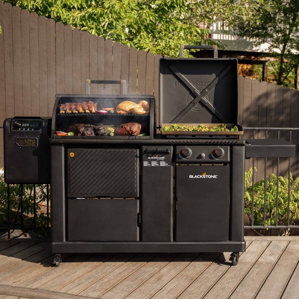 Introducing the New Blackstone Pellet Grill and Griddle Guns and