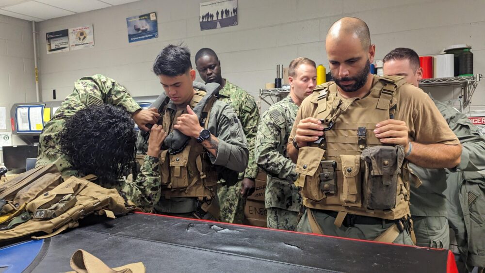 Navy Assessing New Aircrew Survival Vests Improving Safety, Readiness ...